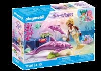 Produktbild: PLAYMOBIL 71501 Meerjungfrau mit Delfinen