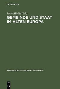 Produktbild: Gemeinde und Staat im Alten Europa