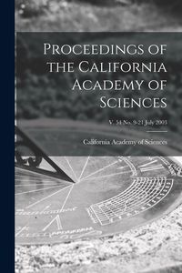 Produktbild: Proceedings of the California Academy of Sciences; v. 54 no. 9-21 July 2003