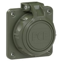 Produktbild: PC Electric 20352-8u Schutzkontaktkupplung PA6, ABS, PC 250V Bronze-Gr&uuml;n (matt) IP66, IP68
