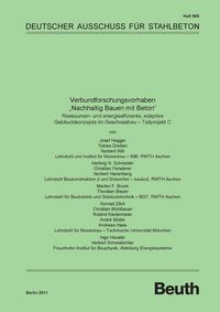 Produktbild: Verbundforschungsvorhaben "Nachhaltig Bauen mit Beton"