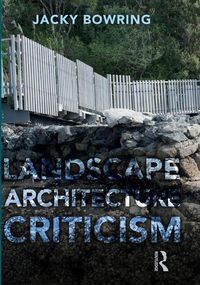 Produktbild: Landscape Architecture Criticism
