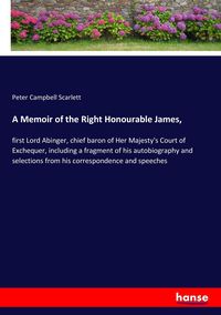 Produktbild: A Memoir of the Right Honourable James,