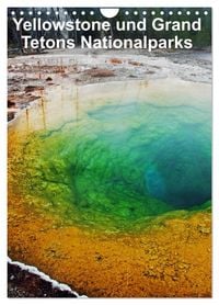 Produktbild: Yellowstone und Grand Tetons Nationalparks (Wandkalender 2027 DIN A4 hoch), CALVENDO Monatskalender