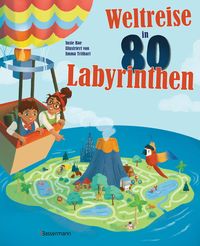 Bild vom Artikel Weltreise in 80 Labyrinthen. Das Rätselbuch Für Kinder ab 7 Jahren vom Autor Susie Rae