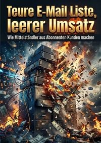 Produktbild: Teure E-Mail Liste, leerer Umsatz