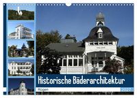Produktbild: Historische B&auml;derarchitektur R&uuml;gen (Wandkalender 2027 DIN A3 quer), CALVENDO Monatskalender