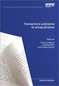Produktbild: Transactions judiciaires et extrajudiciaires