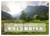 Produktbild: BEKANNTES UND UNBEKANNTES KOLUMBIEN (Wandkalender 2026 DIN A2 quer), CALVENDO Monatskalender