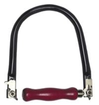 Produktbild: PEBARO 701W/150 - Laubs&auml;gebogen Stahlrohr 13 mm, 150 mm Ausladung