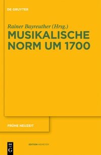 Produktbild: Musikalische Norm um 1700