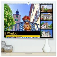 Produktbild: Wiesloch - Spaziergang durch die Altstadt (hochwertiger Premium Wandkalender 2026 DIN A2 quer), Kunstdruck in Hochglanz