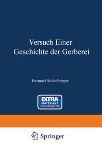 Produktbild: Versuch einer Geschichte der Gerberei