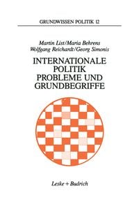 Produktbild: Internationale Politik. Probleme und Grundbegriffe