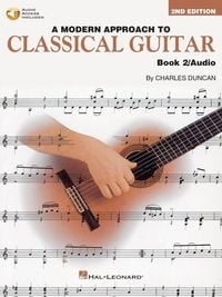 Produktbild: A Modern Approach to Classical Guitar Method Book 2 for Intermediate Students Acoustic Guitar Instruction with Online Audio Technique Development Music Theory Practice Guitar Method