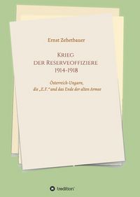 Produktbild: Krieg der Reserveoffiziere 1914-1918