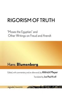 Produktbild: Blumenberg, H: Rigorism of Truth