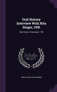 Produktbild: Oral History Interview With Rita Singer, 1991: Oral History Transcript / 199