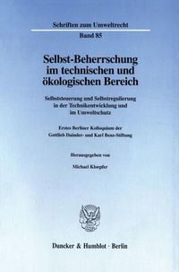 Produktbild: Selbst-Beherrschung im technischen und &ouml;kologischen Bereich.
