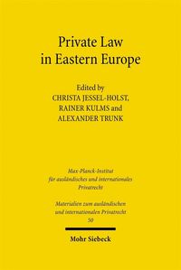 Produktbild: Private Law in Eastern Europe