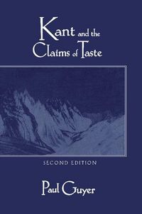 Produktbild: Kant and the Claims of Taste