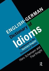 Produktbild: English/German Dictionary of Idioms