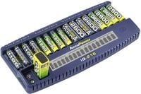 Produktbild: AccuPower IQ216 Rundzellen-Ladeger&auml;t NiCd, NiMH Micro (AAA), Mignon (AA), 9V Block