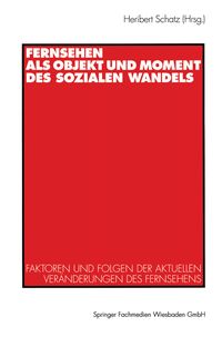 Produktbild: Fernsehen als Objekt und Moment des sozialen Wandels