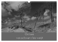 Produktbild: Ostsee - von schwarz bis wei&szlig; (Wandkalender 2027 DIN A3 quer), CALVENDO Monatskalender
