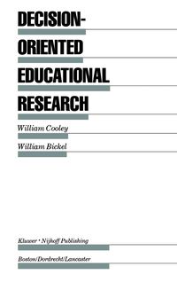 Produktbild: Decision-Oriented Educational Research