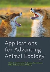 Produktbild: Applications for Advancing Animal Ecology