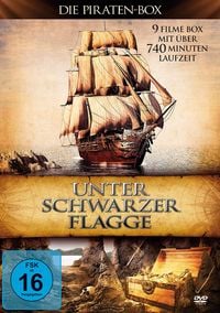 Produktbild: Unter schwarzer Flagge - Die Piraten-Box - 9 Filme Box [3 DVDs]