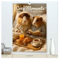 Produktbild: Guinea Pigs Cozy Moments (High Quality Premium Wall Calendar 2027 DIN A2 portrait),CALVENDO 12 Month Wall Calendar