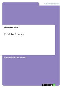 Produktbild: Kreditfunktionen