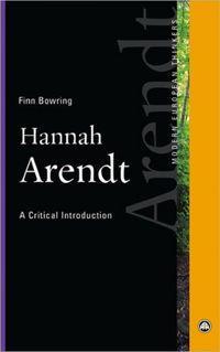 Produktbild: Bowring, F: Hannah Arendt