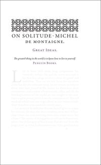Bild vom Artikel On Solitude vom Autor Michel de Montaigne