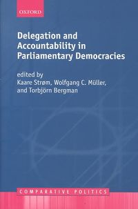 Bild vom Artikel Delegation and Accountability in Parliamentary Democracies vom Autor Kaare (Ed) Strom