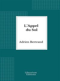 Produktbild: L'Appel du Sol