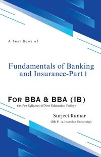 Produktbild: Fundamentals of Banking and Insurance - Part I