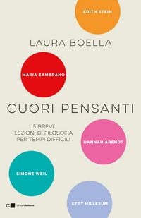 Produktbild: Cuori pensanti. 5 brevi lezioni di filosofia per tempi difficili