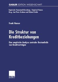 Produktbild: Die Struktur von Kreditbeziehungen