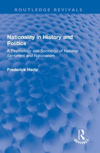 Produktbild: Nationality in History and Politics
