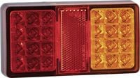 Produktbild: SecoR&uuml;t Anh&auml;nger-R&uuml;ckleuchte Bremslicht, Reflektor, Blinker, R&uuml;ckleuchte links, rechts 12 V, 24 V Klarglas
