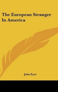 Produktbild: The European Stranger In America