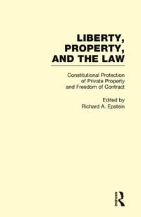Produktbild: Constitutional Protection of Private Property and Freedom of Contract
