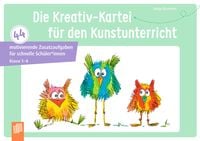 Produktbild: Die Kreativ-Kartei f&uuml;r den Kunstunterricht
