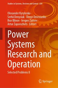 Produktbild: Power Systems Research and Operation