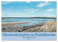 Produktbild: Uferlandschaften in Pastellkreide (Wandkalender 2027 DIN A3 quer), CALVENDO Monatskalender