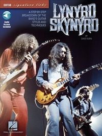 Produktbild: Lynyrd Skynyrd a Step-By-Step Breakdown of the Band's Guitar Styles and Techniques Book/Online Audio