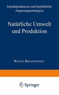 Produktbild: Nat&uuml;rliche Umwelt und Produktion